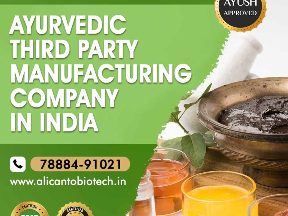 Ayurvedic Third Party Manufacturing Company in India