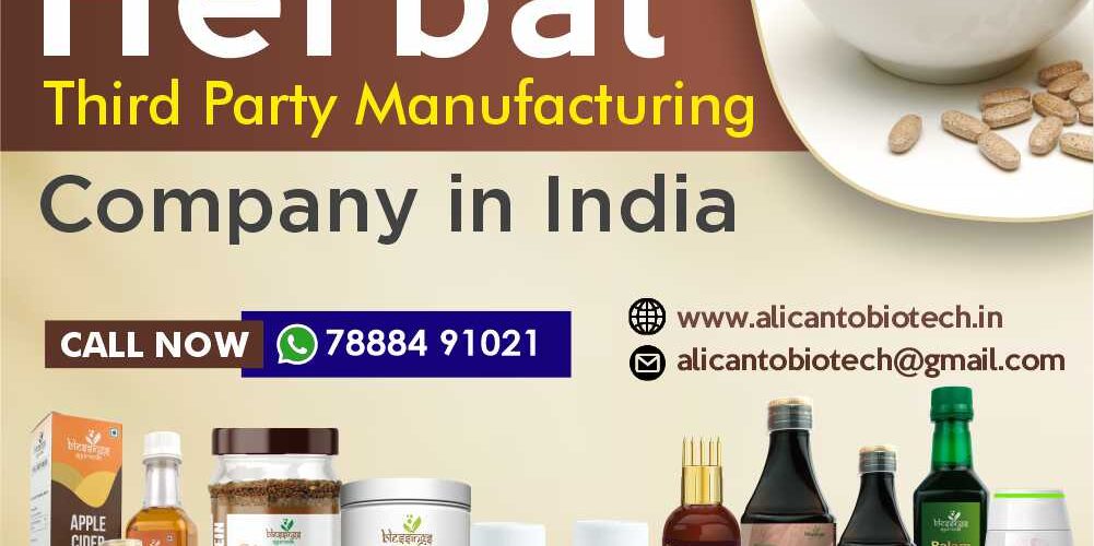 Herbal Third Party Manufacturing Company in India