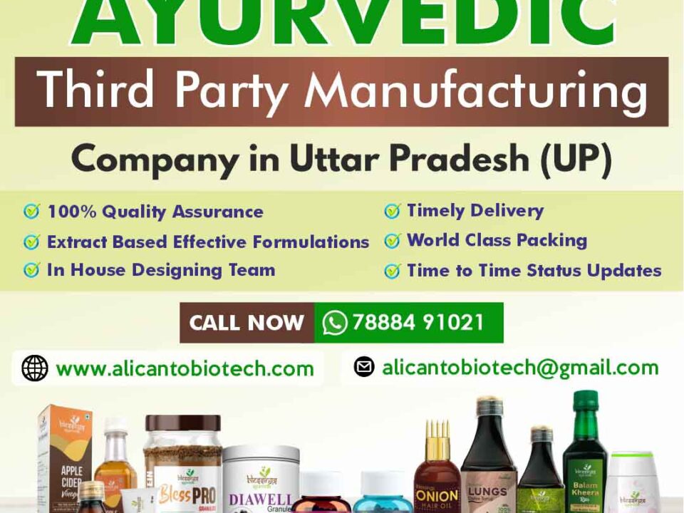 Ayurvedic Third Party Manufacturing Company in Uttar Pardesh