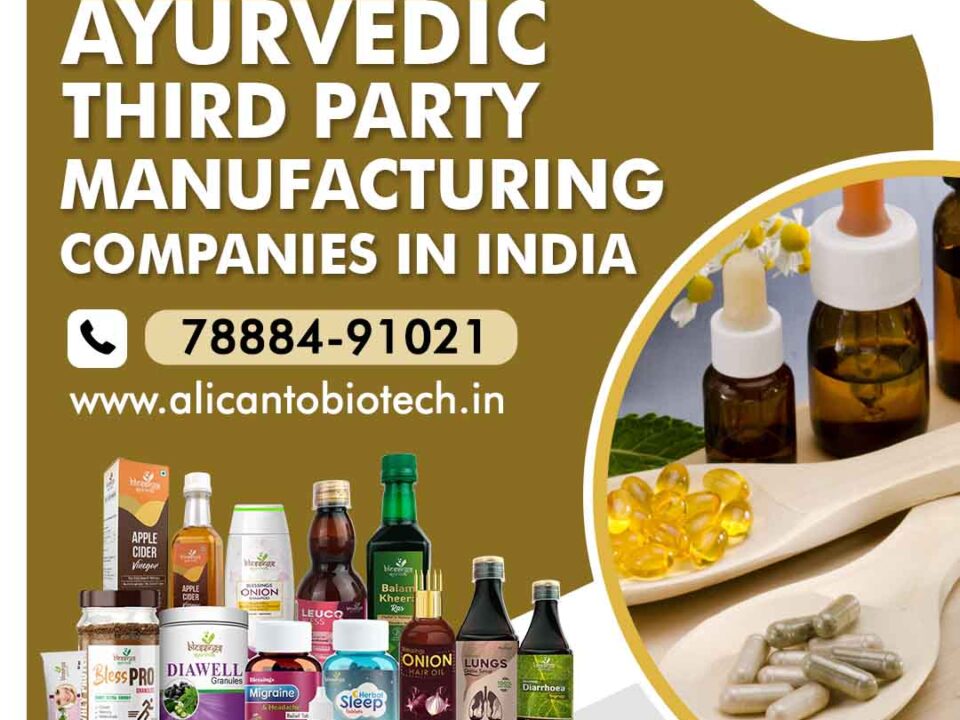 Top 10 Ayurvedic Third Party Manufacturing Companies in India