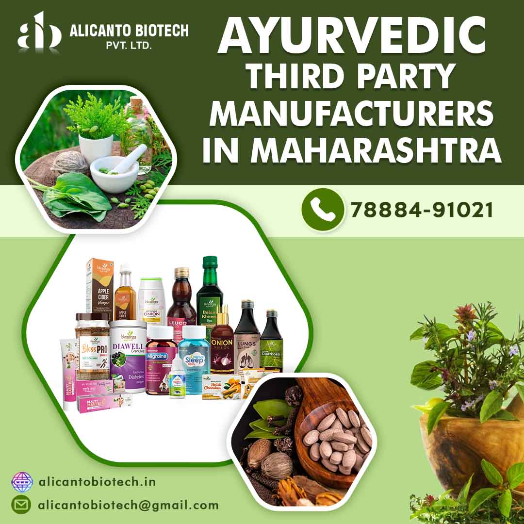 Ayurvedic Third Party Manufacturer in Maharashtra