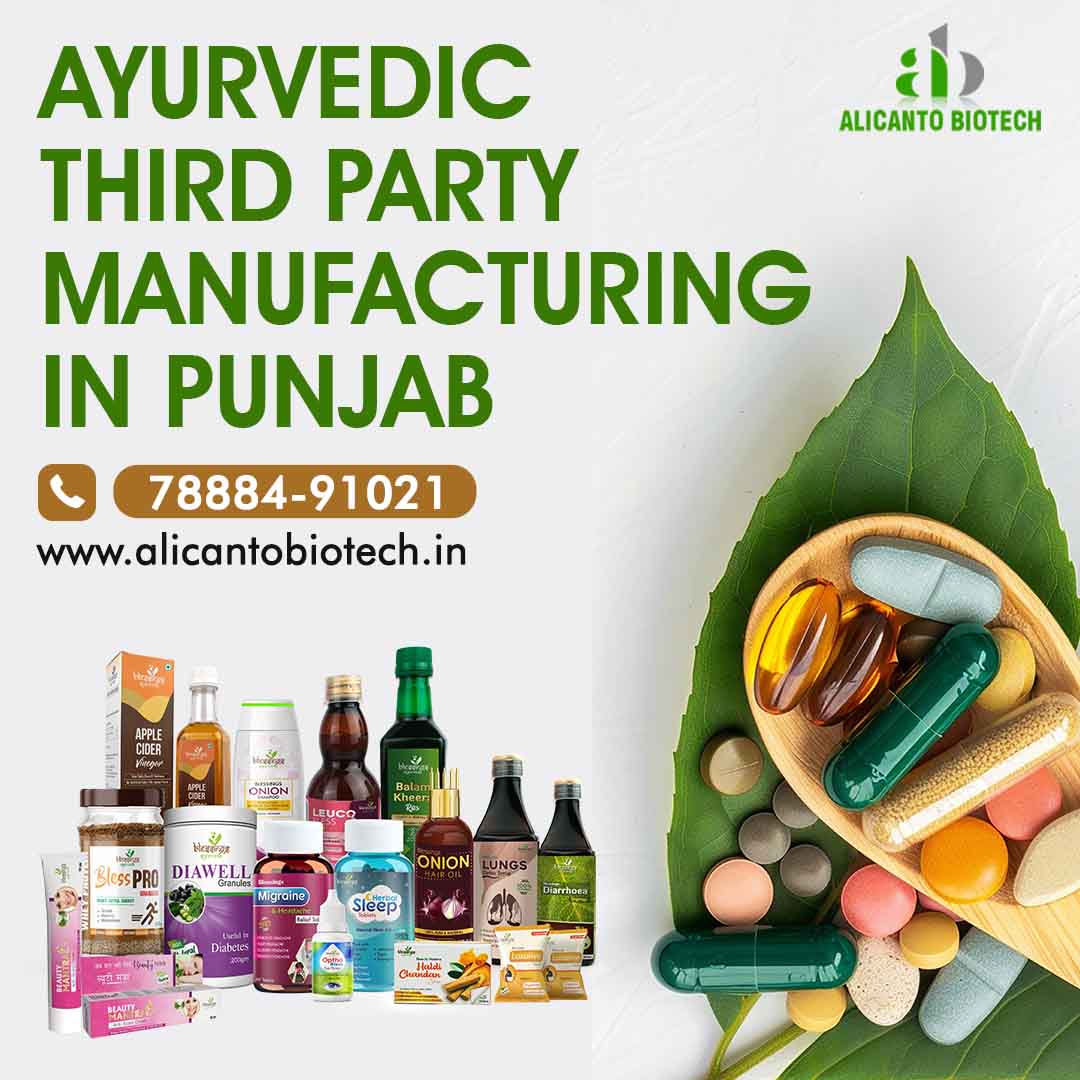 Ayurvedic Third Party Manufacturing in Punjab