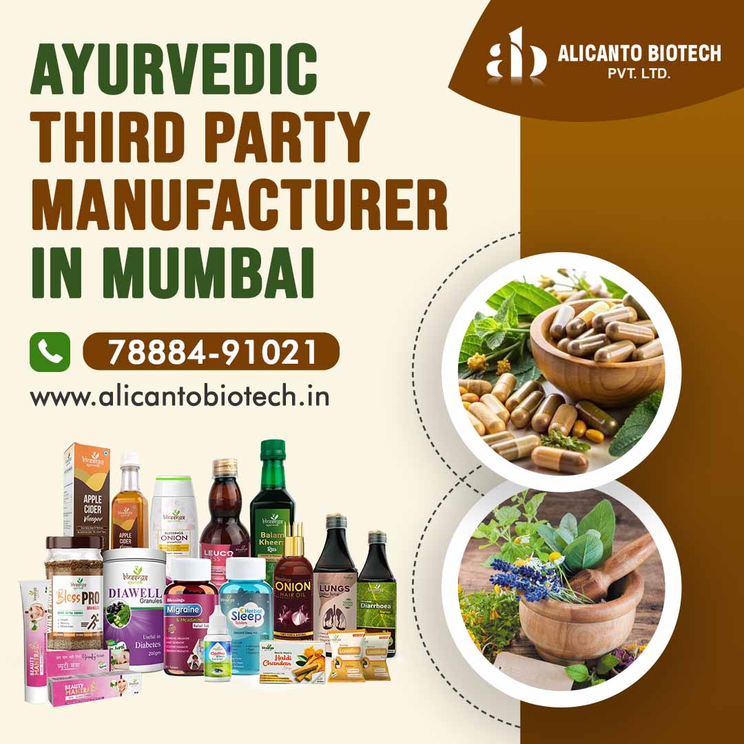 Ayurvedic Third Party Manufacturer in Mumbai