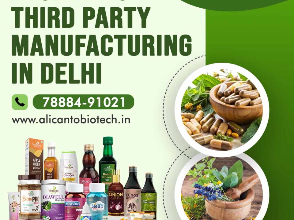 Ayurvedic Third Party Manufacturing in Delhi