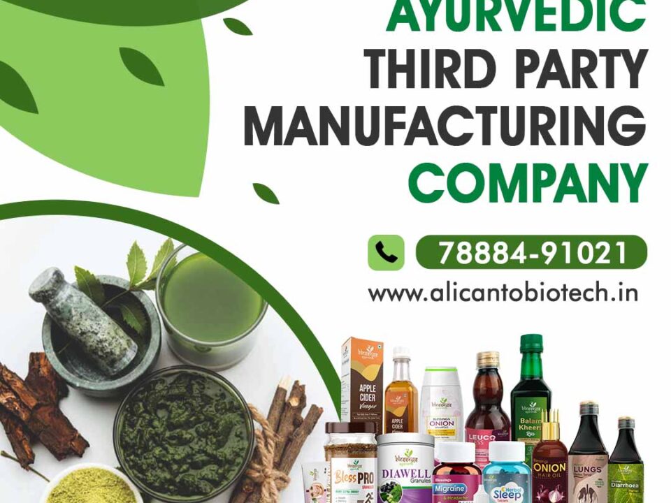 Best Ayurvedic Third Party Manufacturing Company