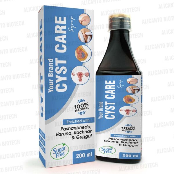 Herbal Cyst Care Syrup Manufacturer