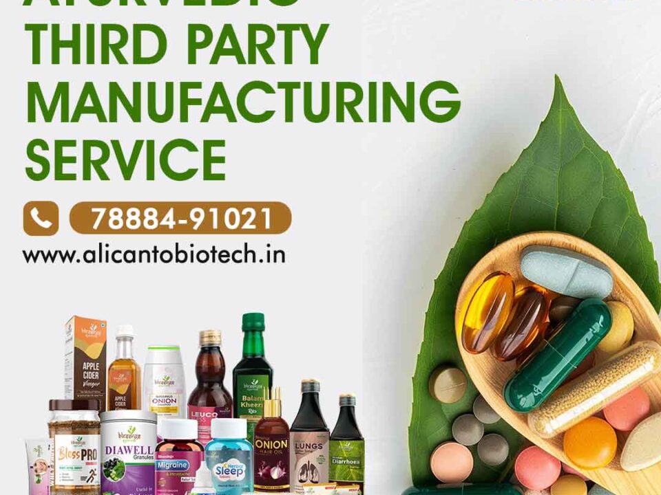 Ayurvedic Third Party Manufacturing Service