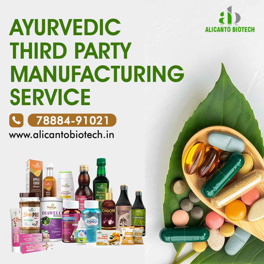 Ayurvedic Third Party Manufacturing Service